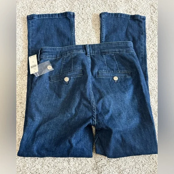 NWT Anthropologie Maeve straight leg cropped jeans - Picture 3 of 5